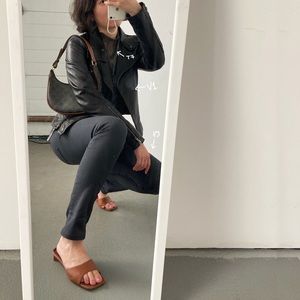 Aritzia Mackage leather biker motorcycle jacket